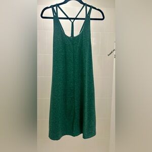 Sporty/Stretchy Green Women's Dress